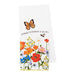 Spread Kindness Wildflowers Embellished Dishtowel