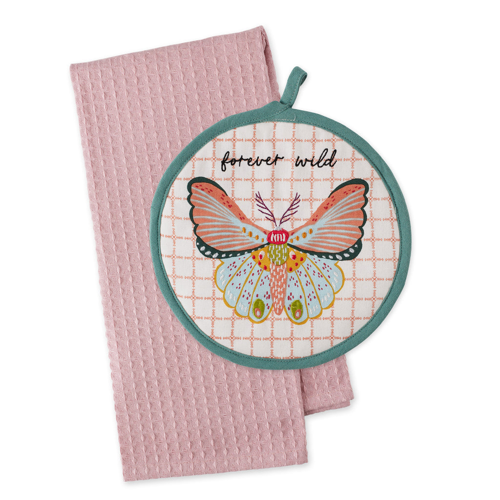 Bali Butterfly Potholder Gift Set