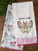 Bali Butterfly Dishtowel Set of 2