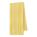 Yarrow Yellow Classic Stripe Heavyweight Kitchen Set of 3