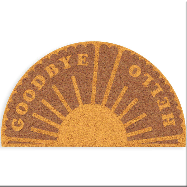 Hello Goodbye Sun Doormat