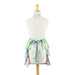 Sweet Floral Ruffle Apron