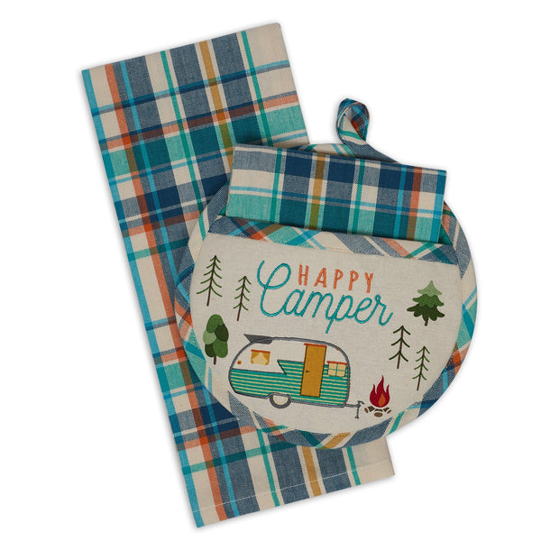 Happy Camper Potholder Gift Set - DII Design Imports