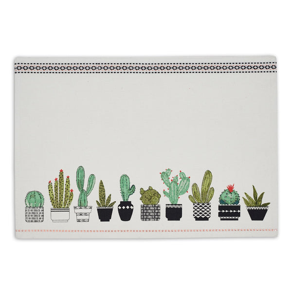 Cactus Pots Printed Placemat - DII Design Imports