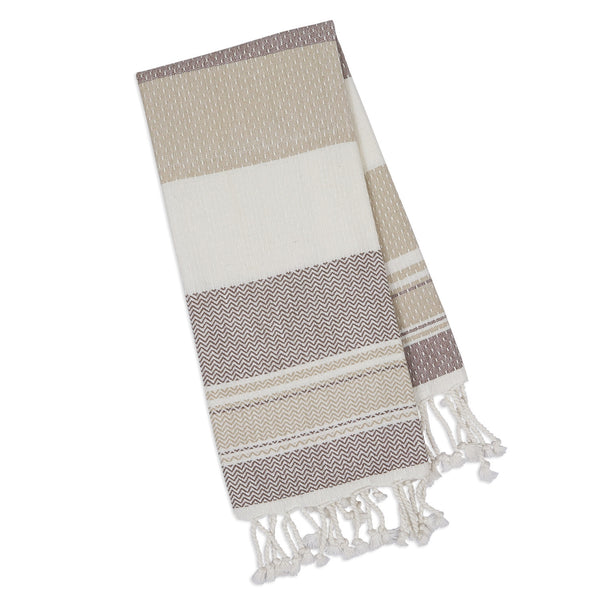 Natural Texture Fouta Towel - DII Design Imports