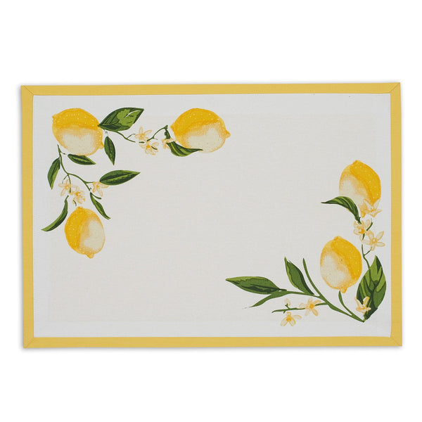 Lemon Bliss Printed Placemat - DII Design Imports