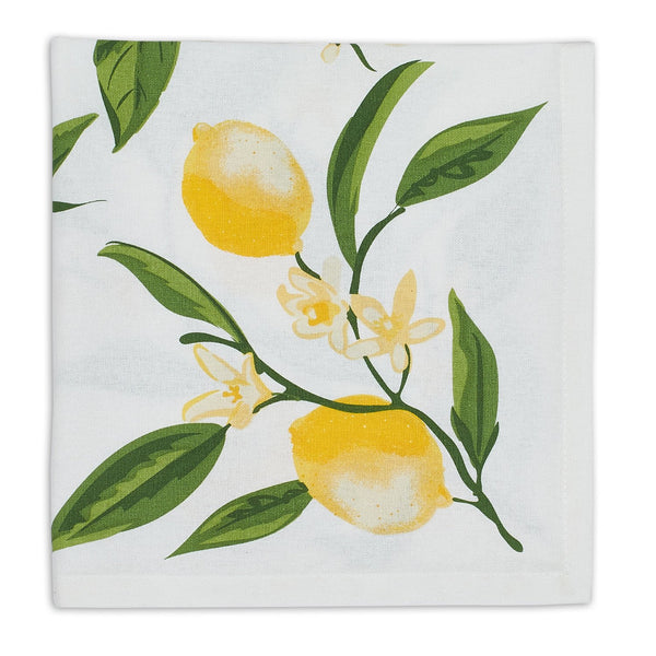 Lemon Bliss Printed Napkin - DII Design Imports