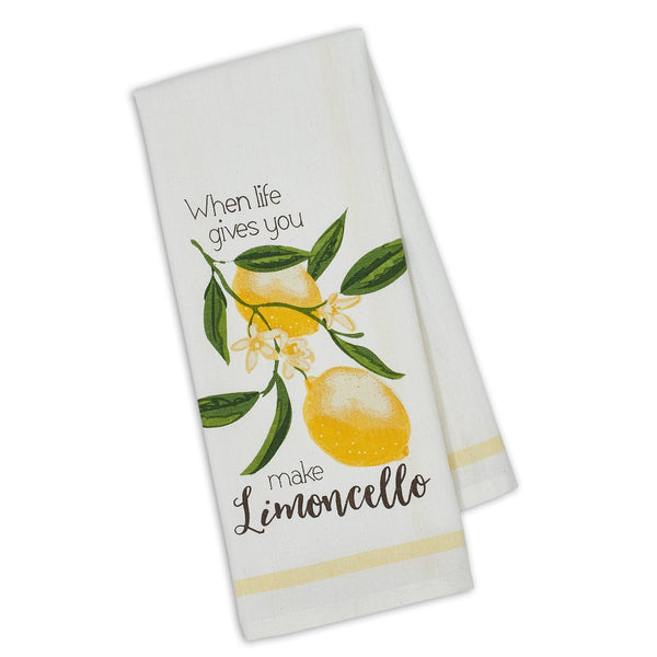 Make Limoncello Printed Dishtowel - DII Design Imports