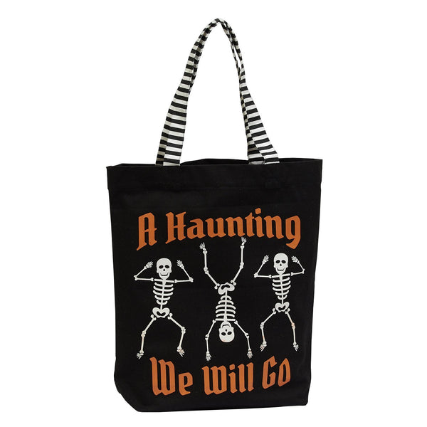 Skeletons Trick of Treat Tote - DII Design Imports