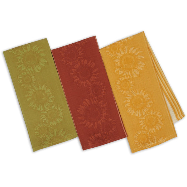 Wholesale Daffodil Stripe Heavyweight Dishtowel Set of 3 – DII