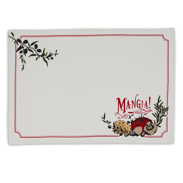 Mangia! Printed Placemat - DII Design Imports