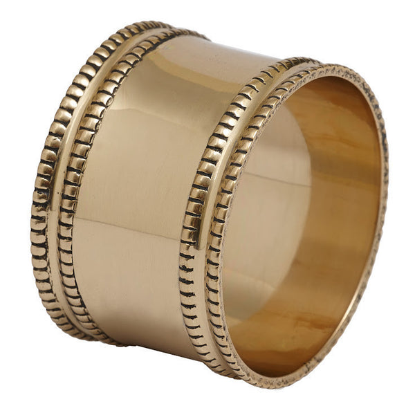 Antique Gold Band Napkin Ring - DII Design Imports