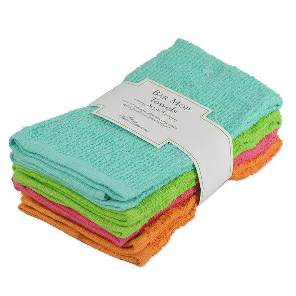 New Terry Bar Mop Towels Dozen - The Man Of The Cloth™