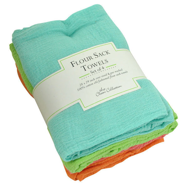 Bright Flour Sack Towels - DII Design Imports