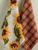 Rustic Sunflower Dishtowel Set of 2 - DII Design Imports