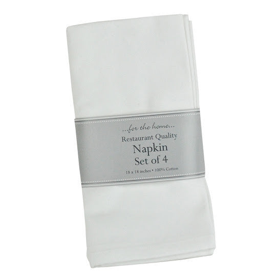 Restaurant Quality Napkin - Set of 4 - DII Design Imports
