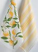 Lemon Zest Stripe Dishtowel - DII Design Imports