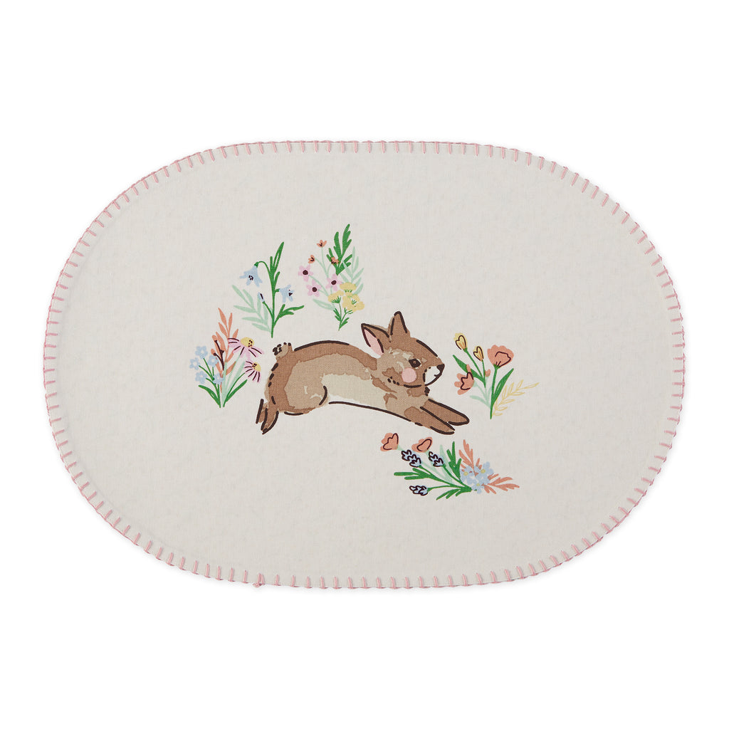 Spring Bunny Printed Placemat