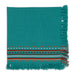 Agate Blue Hacienda Fringe Napkin
