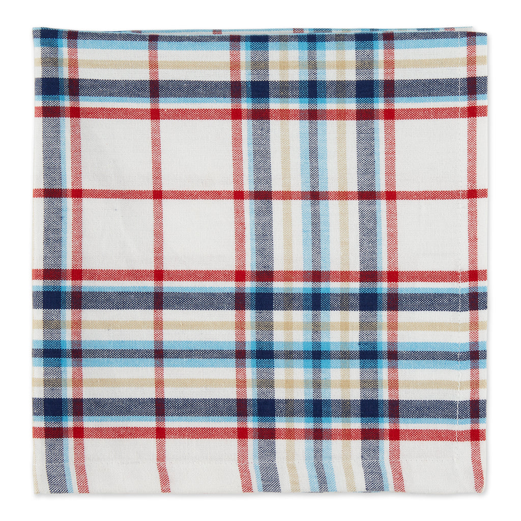 Lighthouse Plaid Napkin