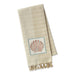 Seashell Embellished Dishtowel - DII Design Imports