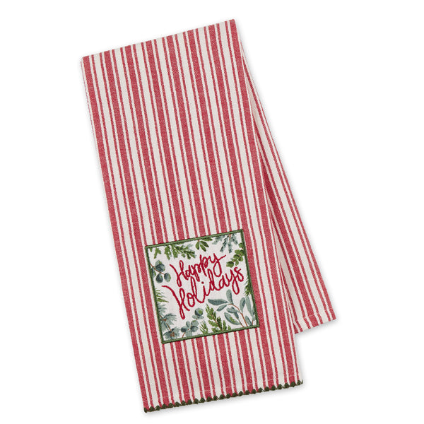 Design Imports CAMZ10660 Holiday Checks Heavyweight Dish Towel & Dishcloth  Set - Set of 6, 1 - Fry's Food Stores