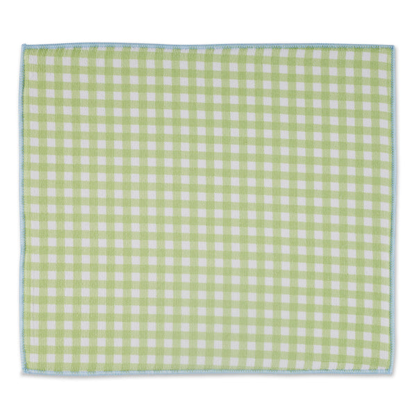 SPRING CHECKS DISH DRYING MAT