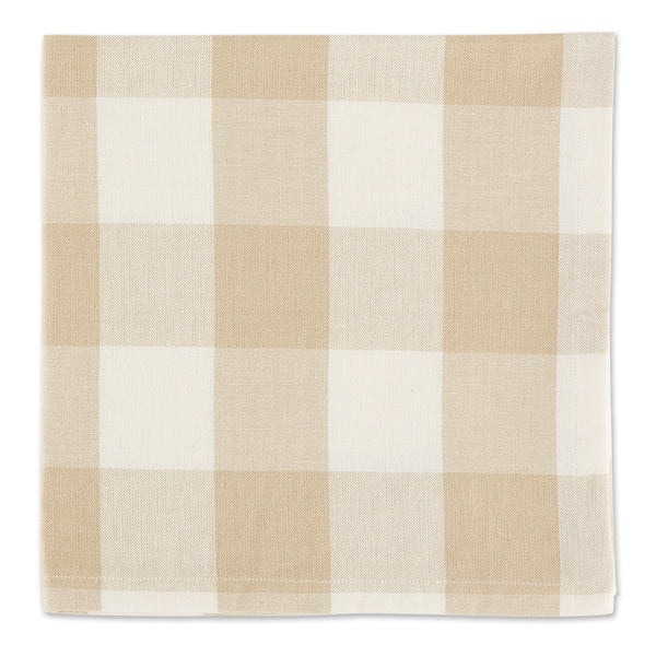 Flax Check Napkin