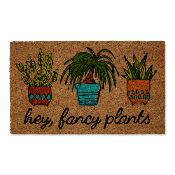 Hey There Fancy Plants Doormat
