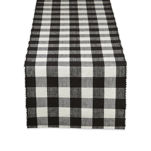 Farmhouse Buffalo Check Table Runner - DII Design Imports