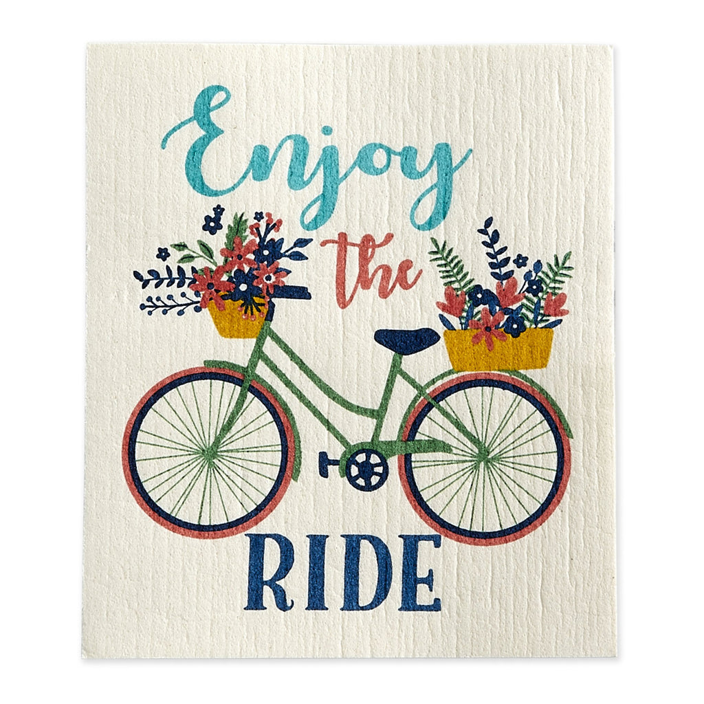 Enjoy the Ride Swedish Dishcloth - DII Design Imports