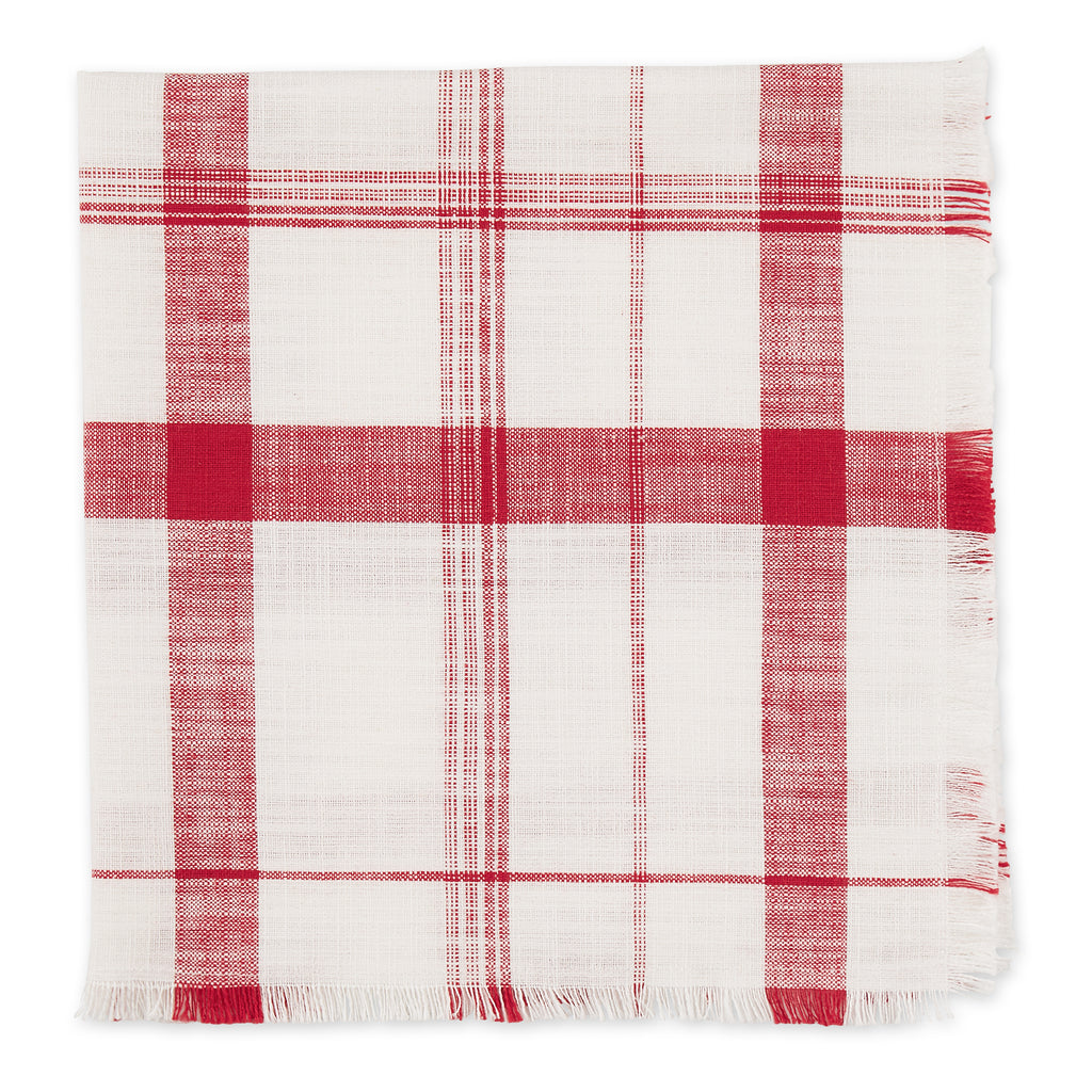 North Pole Plaid Napkin