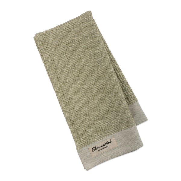 Fresh Pear Washed Waffle Dishtowel - DII Design Imports