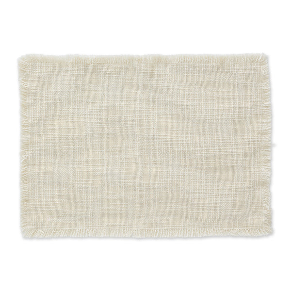 CREAM SUGAR BASKET FRINGE PLACEMAT