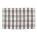 Gray/White Buffalo Check Chindi Rug - DII Design Imports