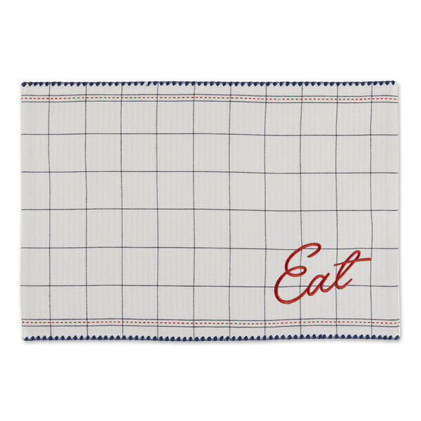 Eat Embellished Placemat