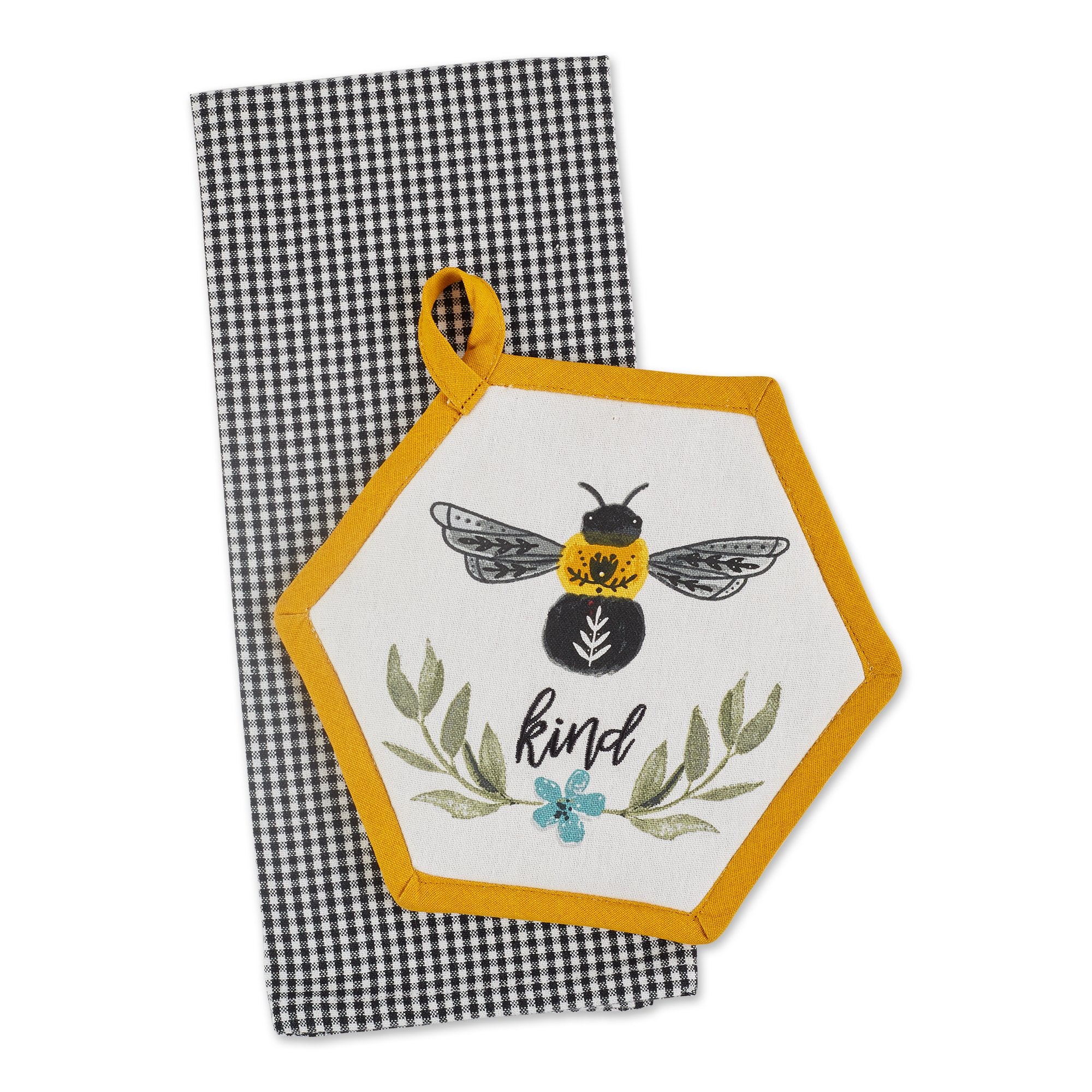 Bumble Bee Cotton Tea Towel Set