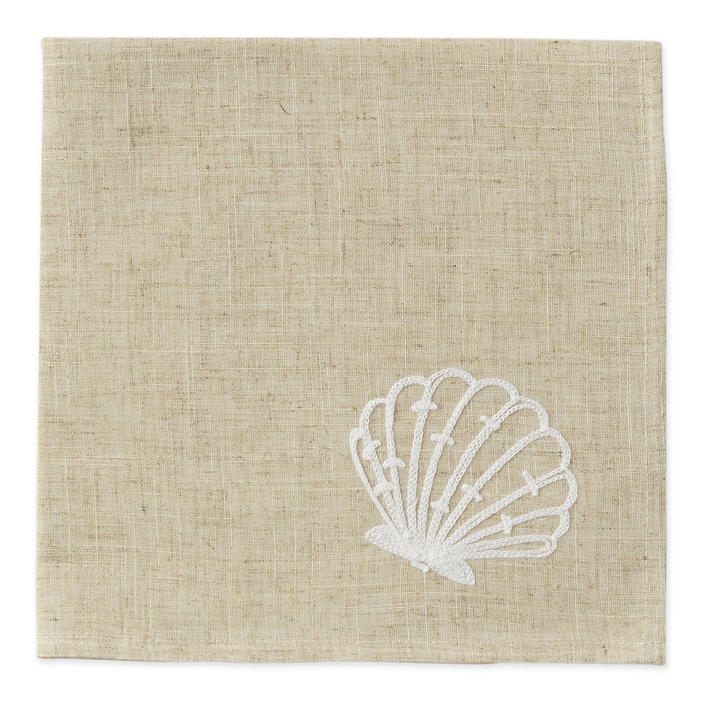 Seashore Embroidered Napkin - DII Design Imports