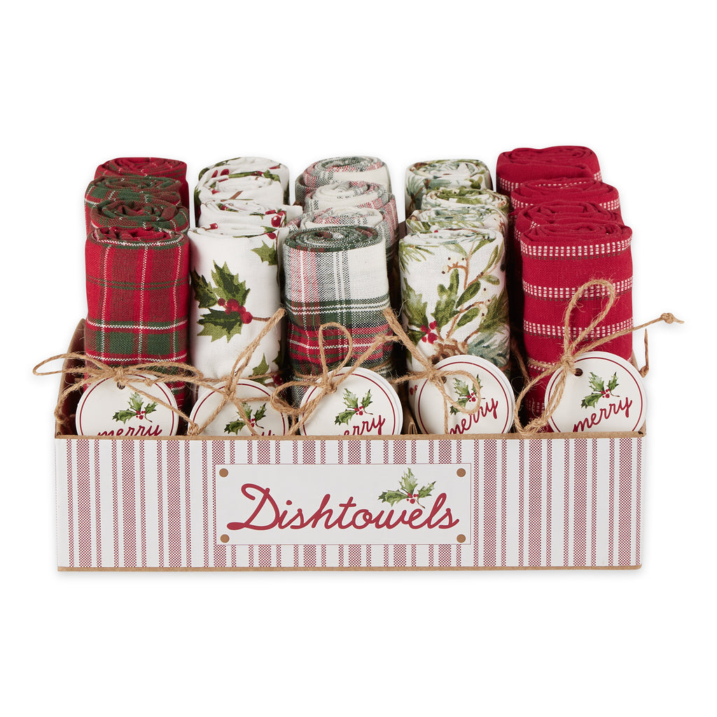 Holiday Heritage Assorted Dishtowels- PDQ