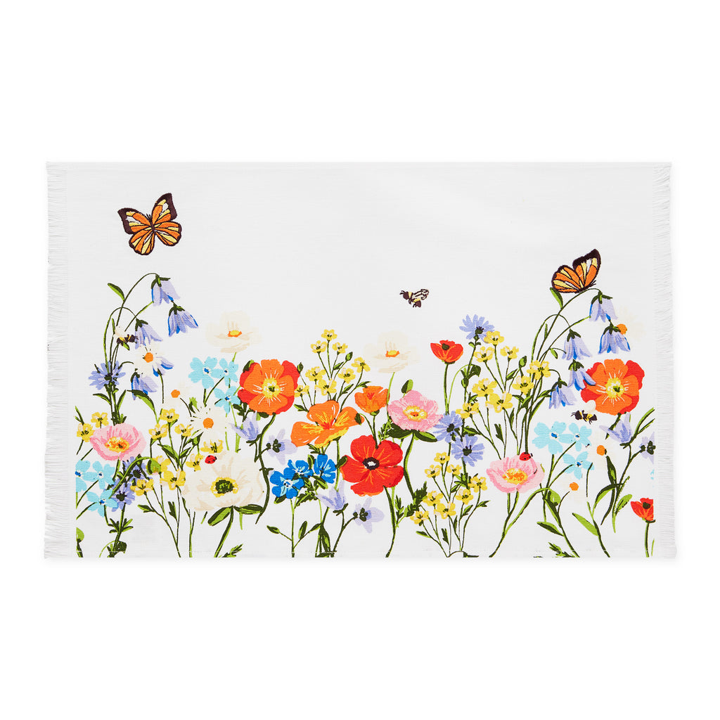 Wildflower Meadow Embellished Placemat