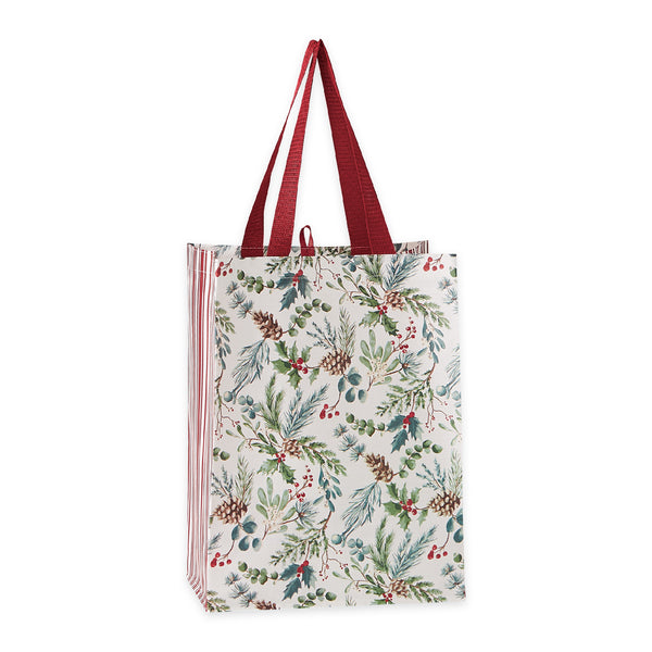 Holiday Sprigs Reusable Tote