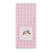 Hoppy Bunny Embellished Dishtowel