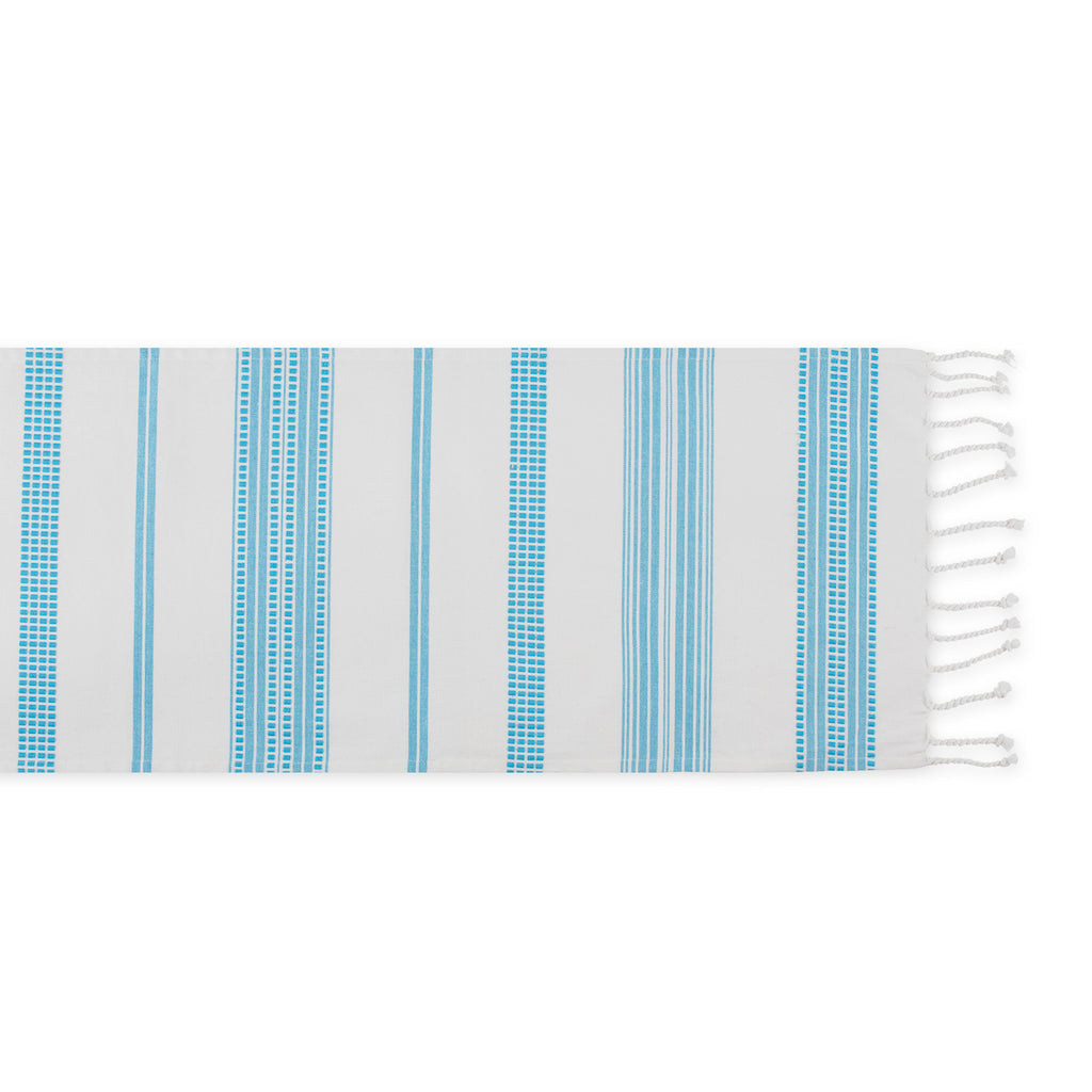 Surfrider Stripe Fouta Table Runner