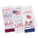 AMERICANA PRINTED DISHTOWELS MIXED DOZEN