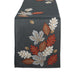 Autumn Leaves Embroidered Table Runner - 14 X 70