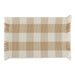 Flax Check Fringe Placemat