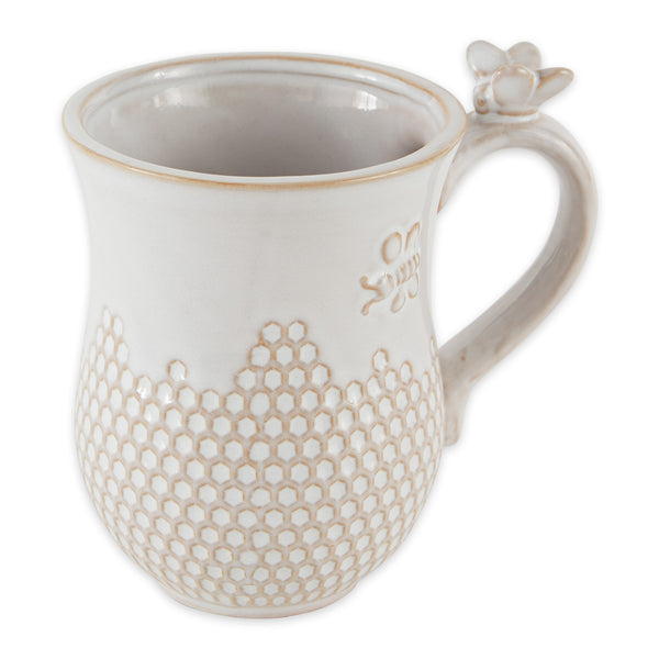 Honeycomb Bee Ceramic Mug